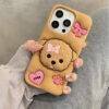 BROWN CUTE BEAR CASE