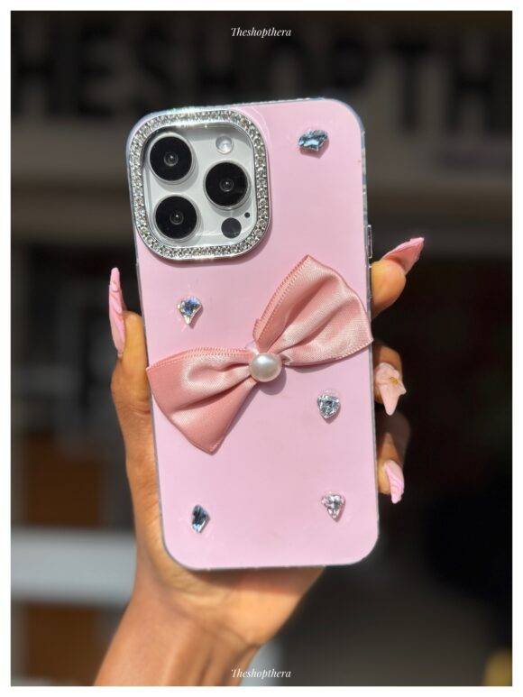 PINK BOW RHINESTONE 15 - Image 5