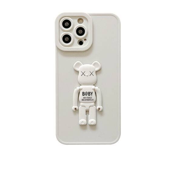 SILVER 3D BEARBRICK(HAND)