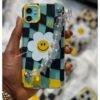 BLACK SUNFLOWER STRAP CASE