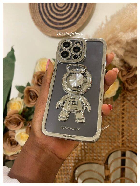 SILVER TRANSPARENT ASTRONAUT