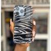 BLACK TRANSPARENT ZEBRA