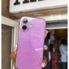 PINK EDGES GLITTER CAMERA