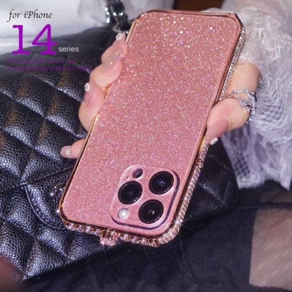 ROSE GOLD BEDAZZLED RHINESTONE