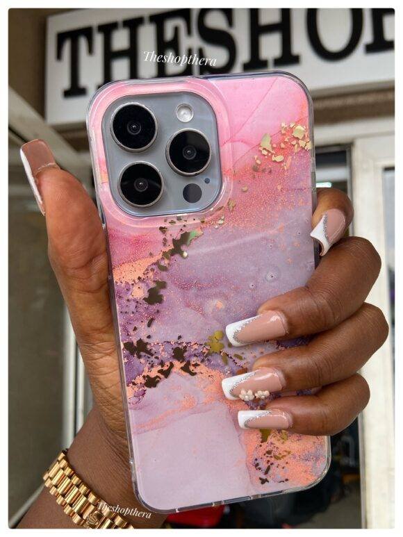 PINK MARBLE DUST CASE - Image 10