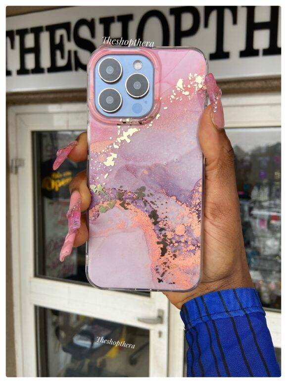 PINK MARBLE DUST CASE - Image 11