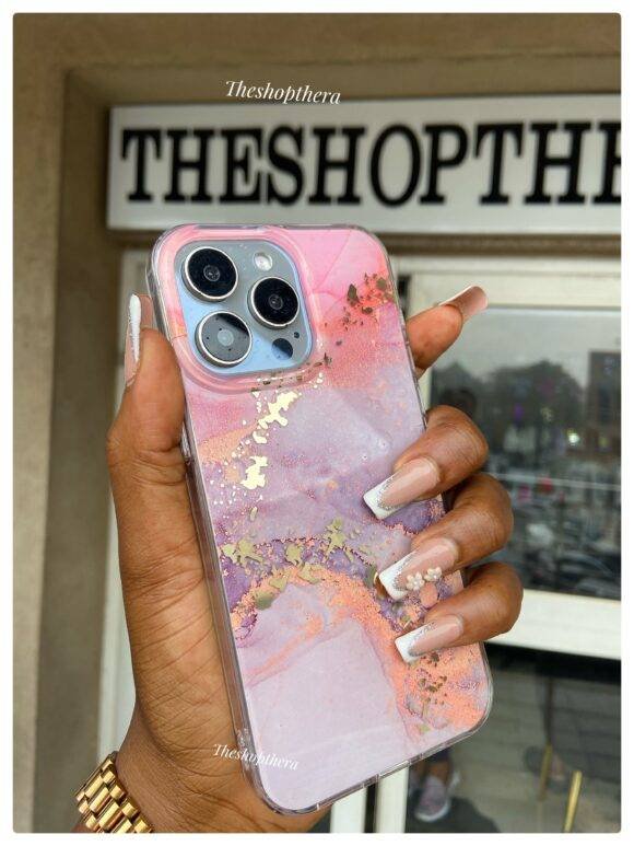 PINK MARBLE DUST CASE - Image 15