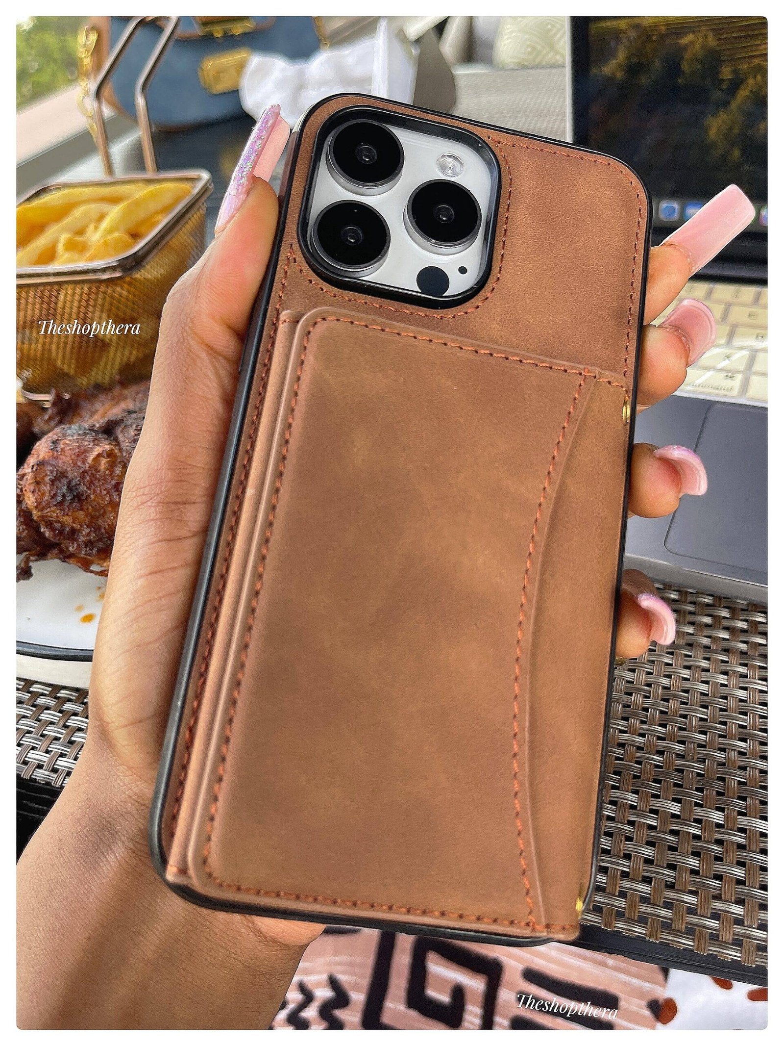 BROWN PADDED WALLET 13PM - Image 6