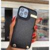 BLACK GOLD PADDED WALLET 15PM