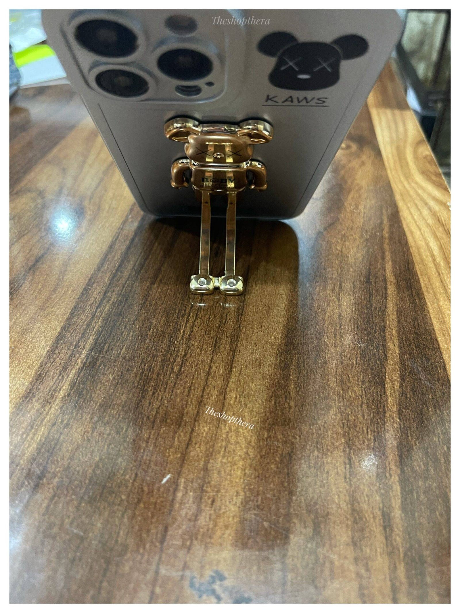 SILVER GOLD 3D BEARBRICK(LEG) XSMAX - Image 3