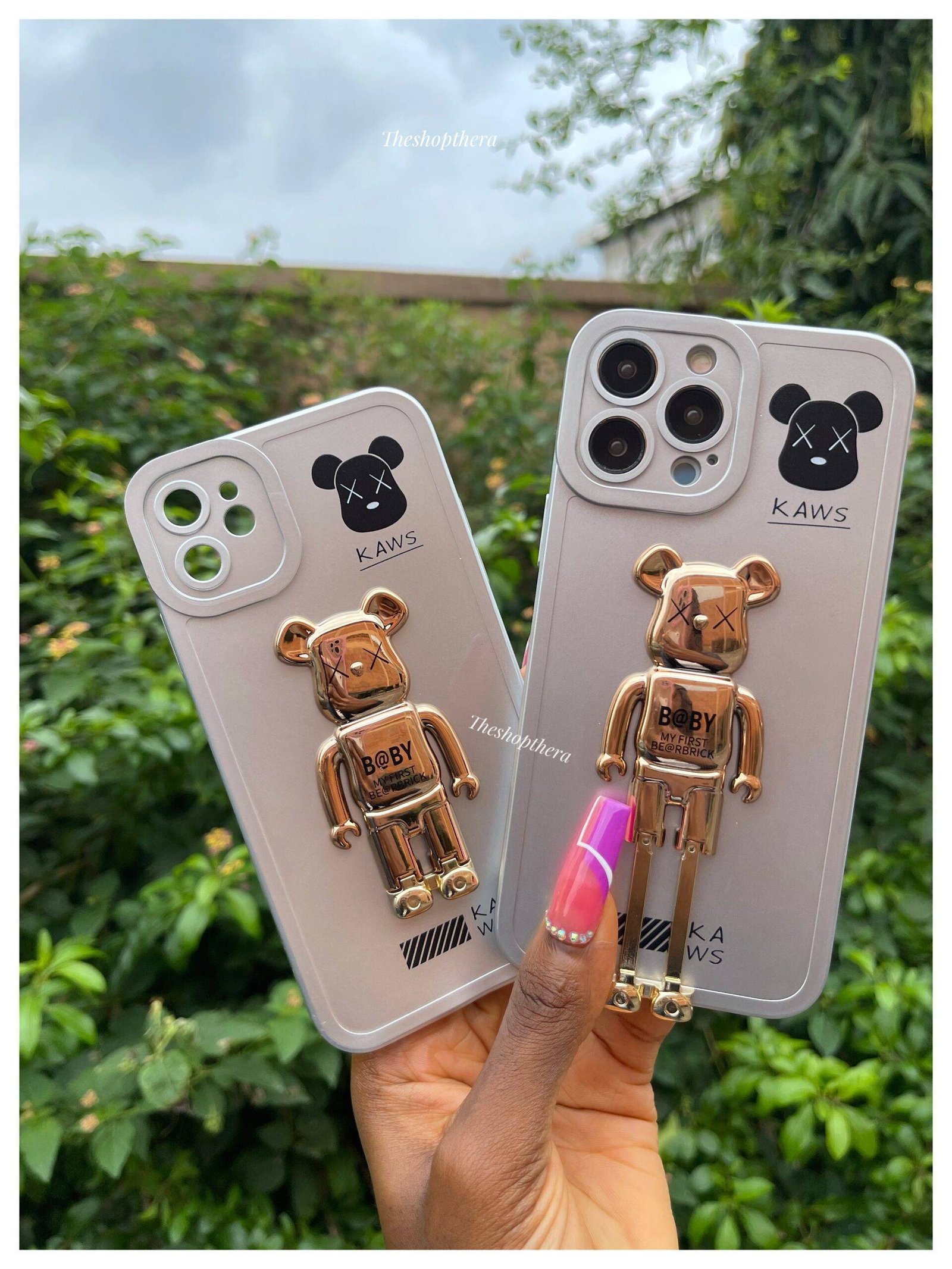 SILVER GOLD 3D BEARBRICK(LEG) XSMAX - Image 10