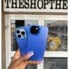 BLUE HOLO TPU CASE