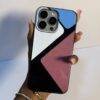BLUE WHITE PINK GEOMETRIC TPU