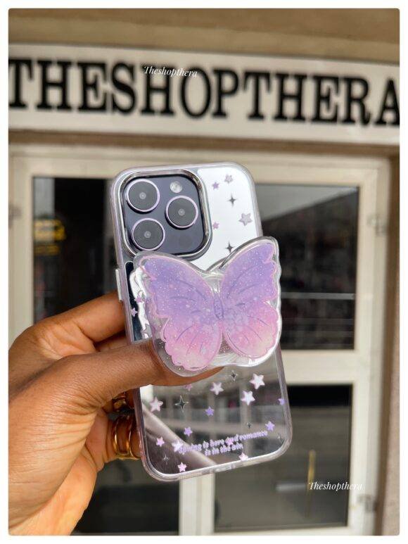 SILVER GRADIENT BUTTERFLY - Image 2