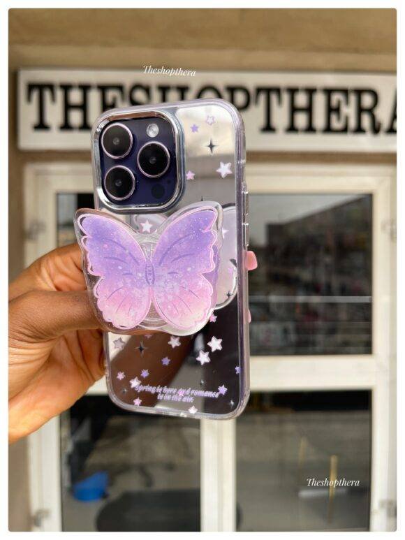 SILVER GRADIENT BUTTERFLY - Image 3