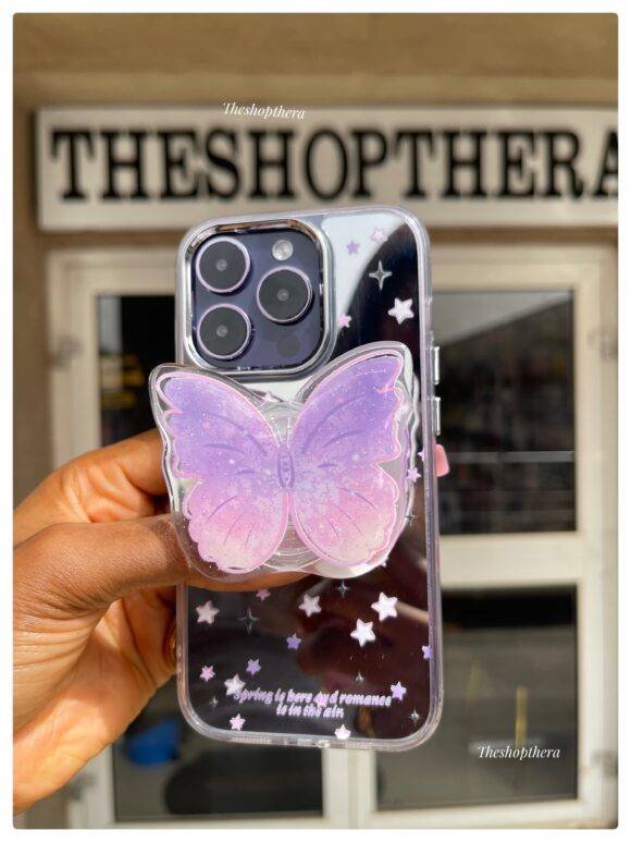 SILVER GRADIENT BUTTERFLY - Image 6