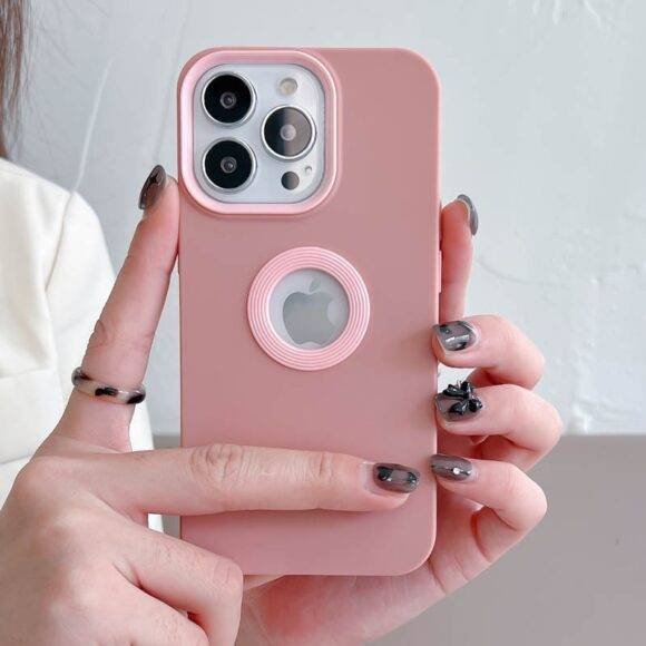 PINK APPLE LOGO
