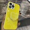 YELLOW GLITTER LOVE