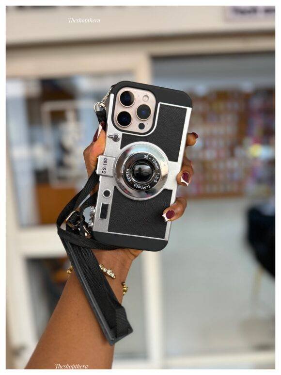 BLACK RETRO CAMERA CASE - Image 12