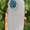 GREY PLAIN OVAL SILICONE