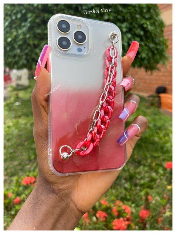 RED TRANSPARENT STRAP CASE - Image 4