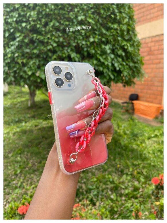 RED TRANSPARENT STRAP CASE - Image 5