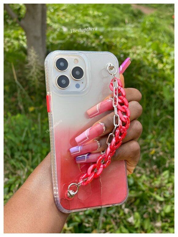 RED TRANSPARENT STRAP CASE - Image 7