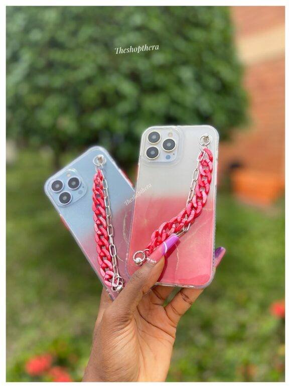 RED TRANSPARENT STRAP CASE - Image 9