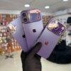PURPLE ELECTROPLATED GLASS