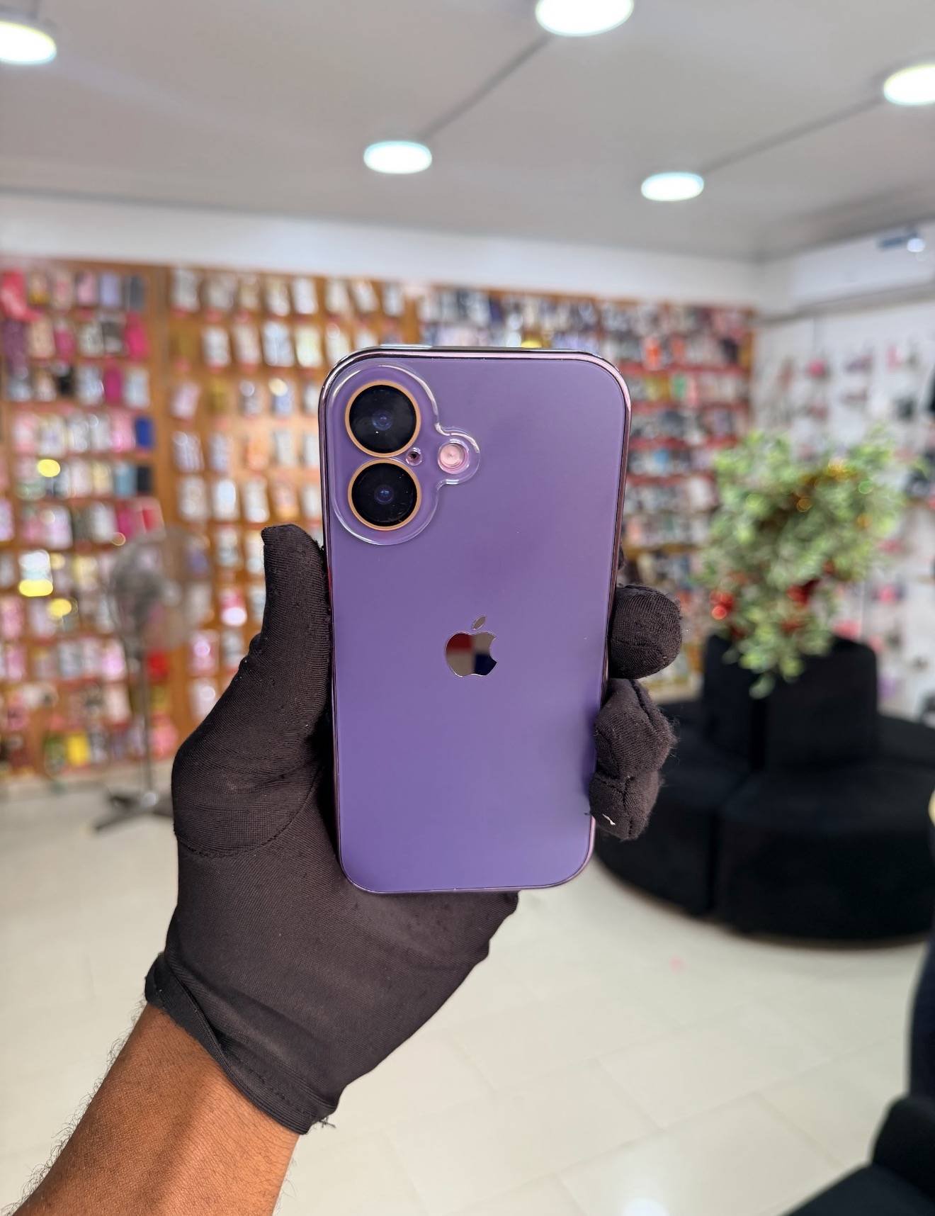 PURPLE ELECTROPLATED GLASS - Image 10