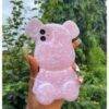 PINK 3D COTTON TEDDY