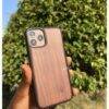 DARK BROWN SILICONE WOOD