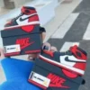 RED NIKE SHOE AIRPOD 1/2