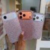 PINK BLINGED STONED CASE