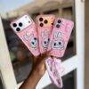 PINK LABUBU CARD SLOT CASE