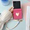 PINK LOVE GRADIENT CHARM SAMSUNG CASE