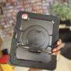 BLACK ARMOR FULL TANK KICKSTAND IPAD CASE