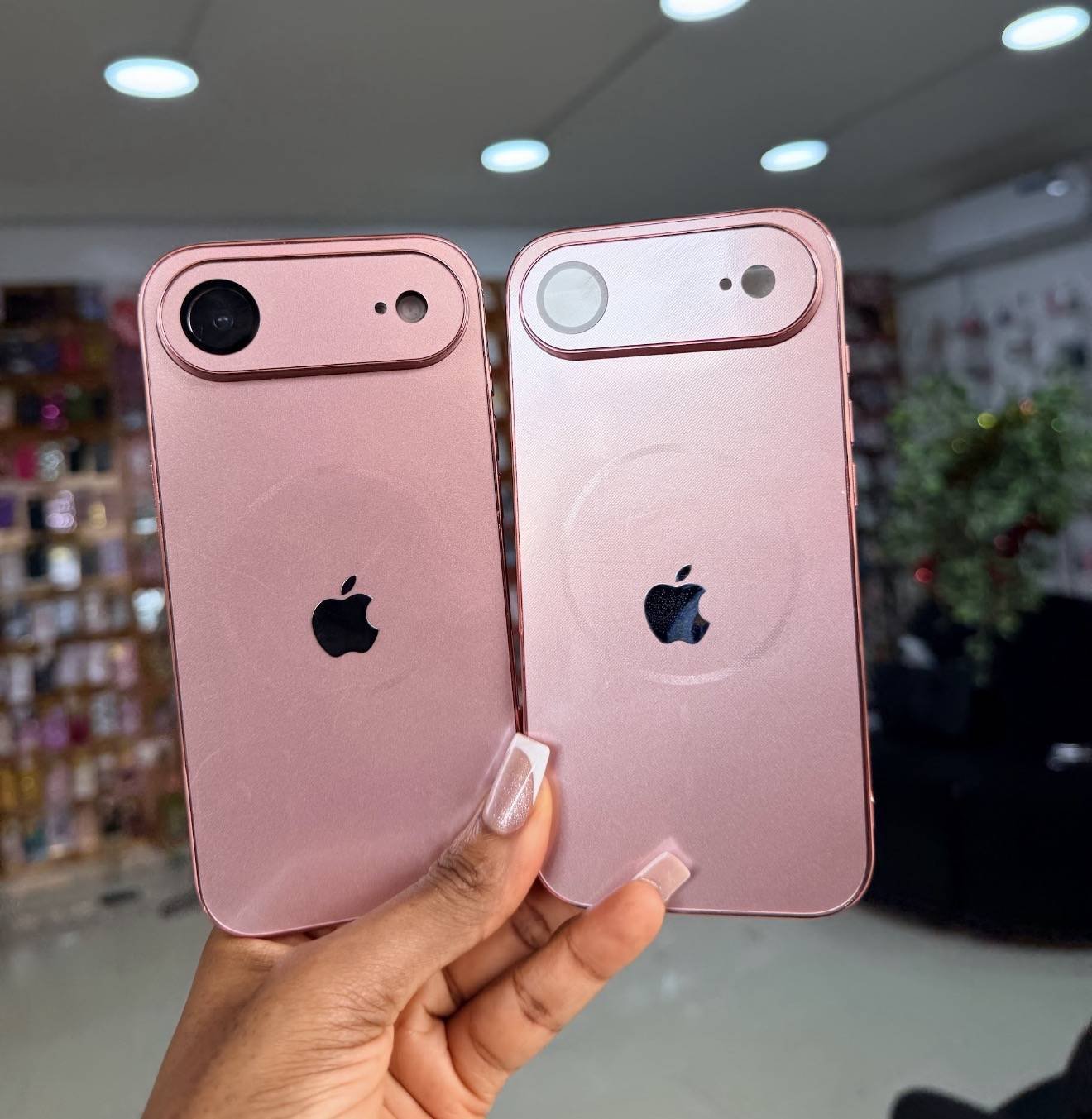 PINK ELECTROPLATED MAGSAFE GLASS 17AIR