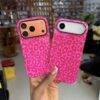 HOT PINK LEOPARD PRINT 2IN1 CASE