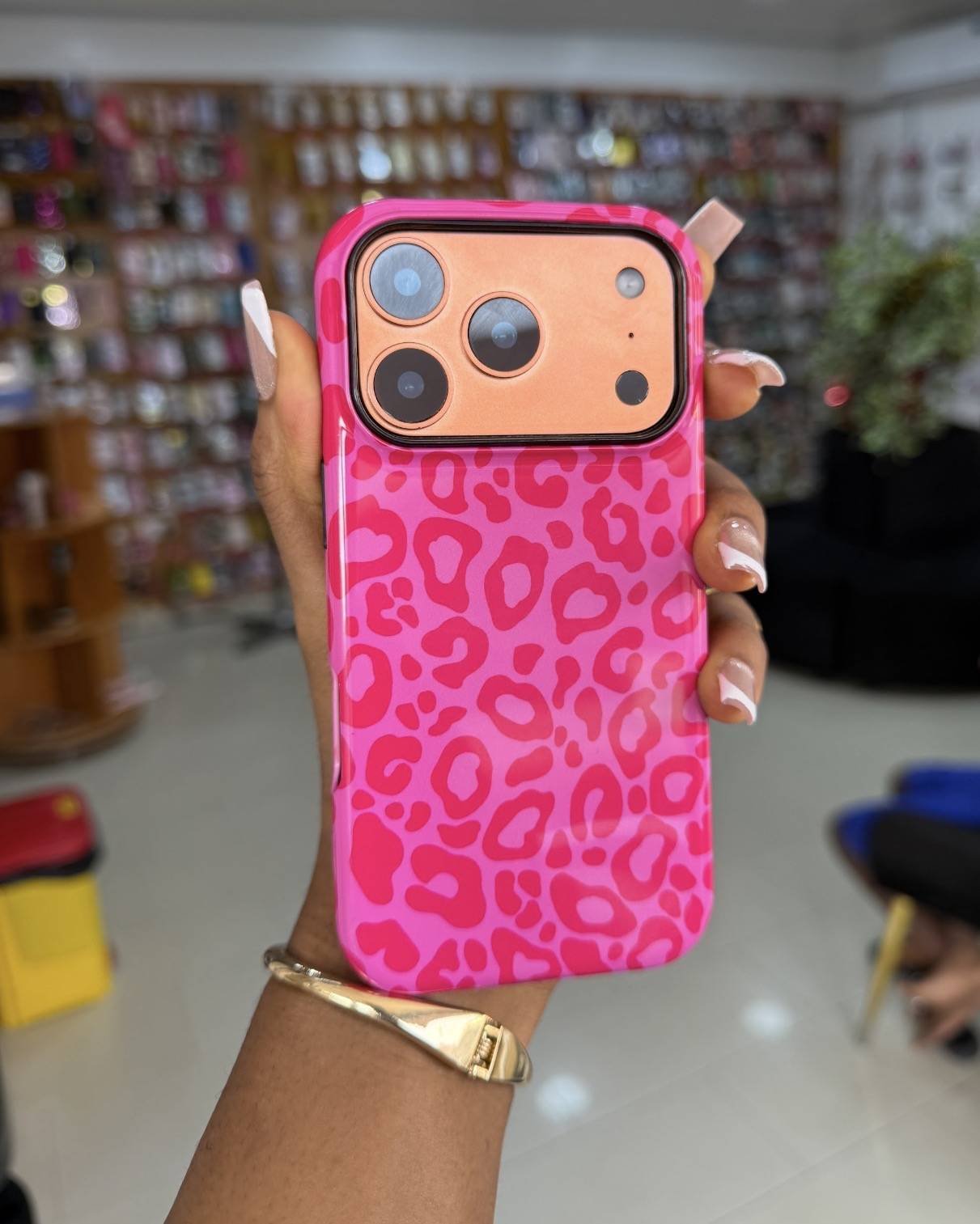 HOT PINK LEOPARD PRINT 2IN1 CASE - Image 3
