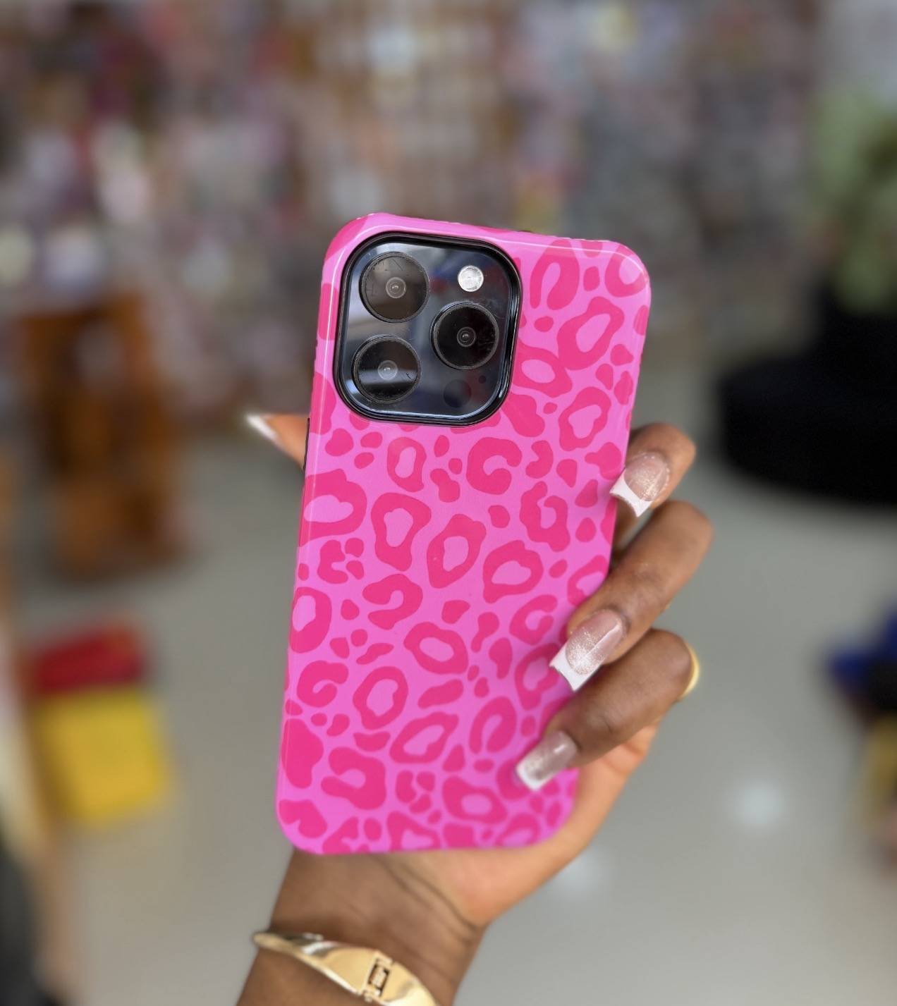 HOT PINK LEOPARD PRINT 2IN1 CASE - Image 4