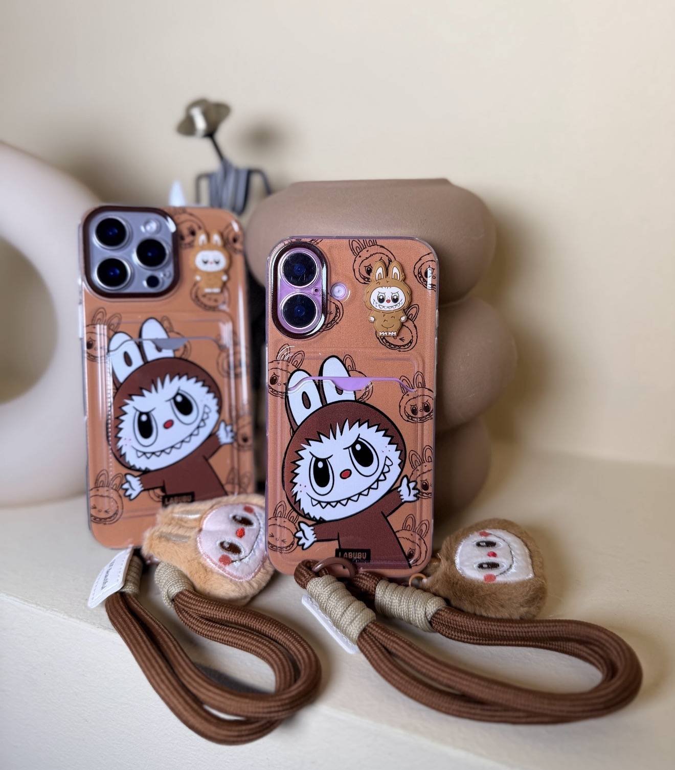 BROWN LABUBU CARD SLOT CASE - Image 6