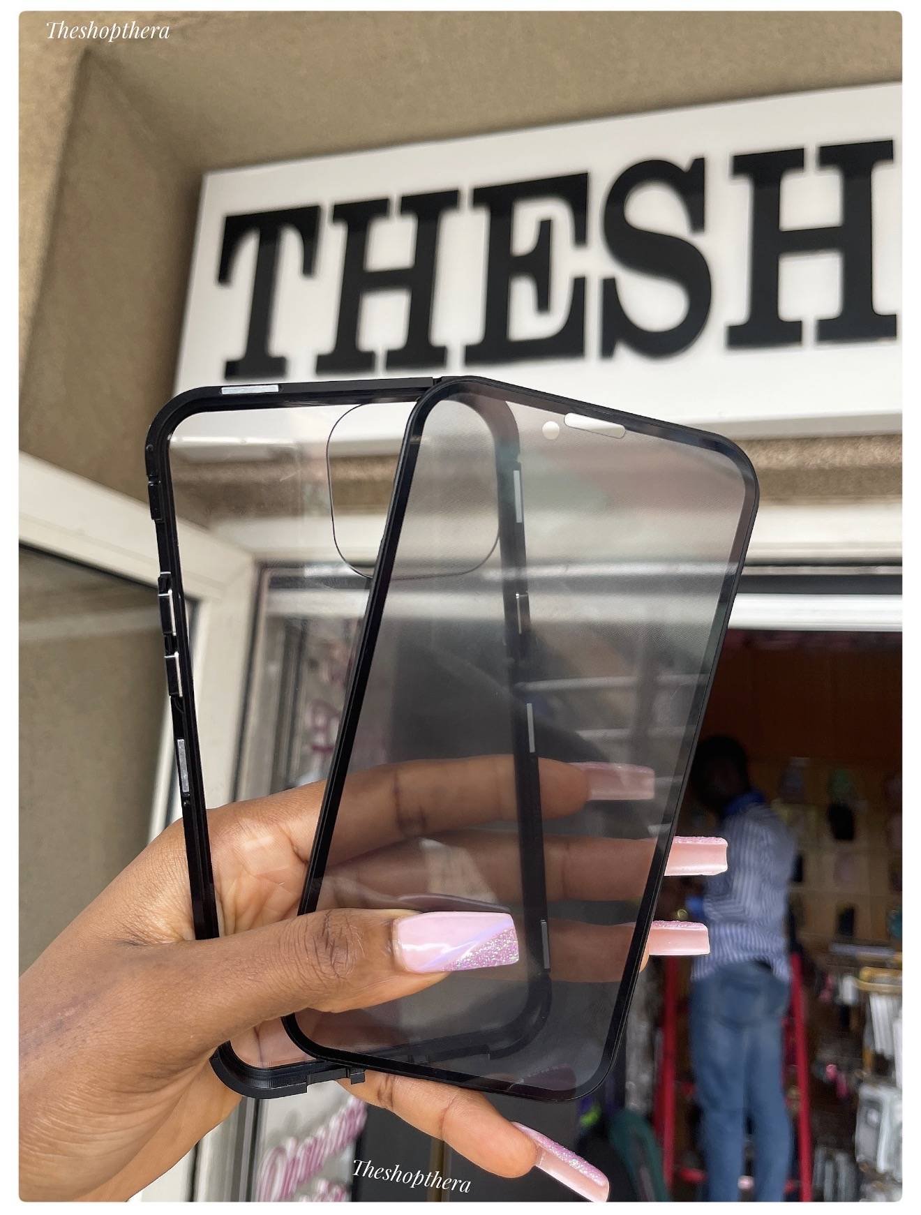 BLACK 360 PRIVACY MAGNETIC GLASS CASE - Image 6