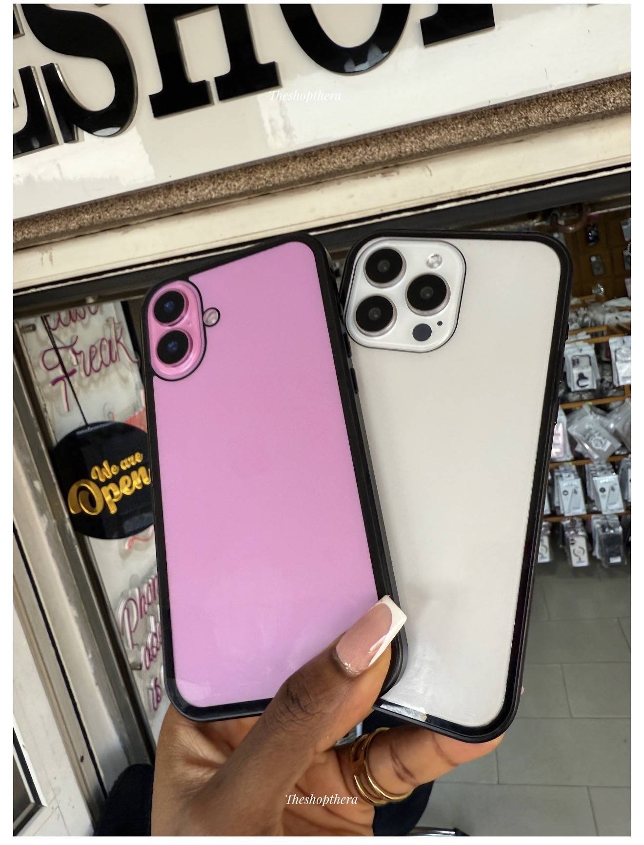BLACK 360 PRIVACY MAGNETIC GLASS CASE