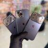 BLACK ELECTROPLATED GLASS
