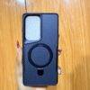 BLACK FIBER KICKSTAND MAGSAFE SAMSUNG CASE