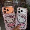 LIGHT PINK HELLO KITTY STONED CASE