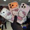 SILVER HELLO KITTY STONED CASE