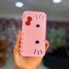 PINK 3D CATTY CASE