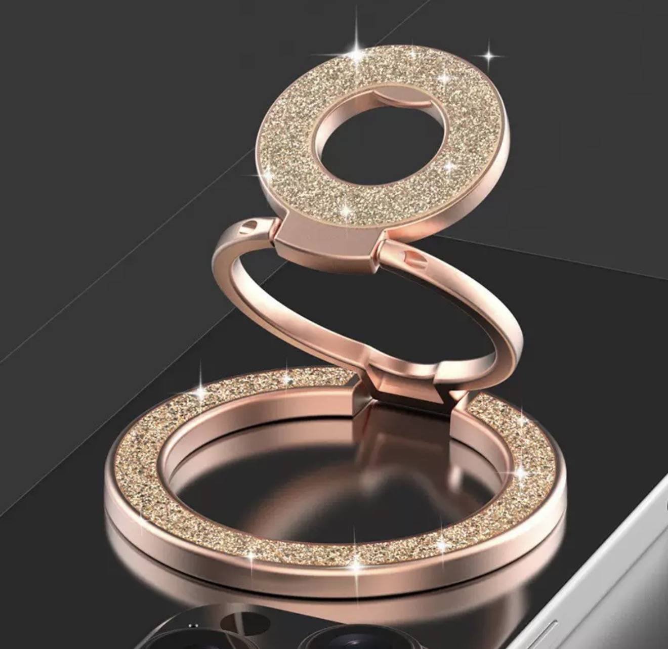 ROSE GOLD BLINGED MAG RING - Image 2